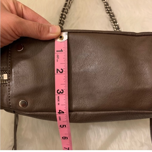 Rebecca Minkoff Brown Gold Swing Shoulder Crossbody Bag - Picture 13 of 13